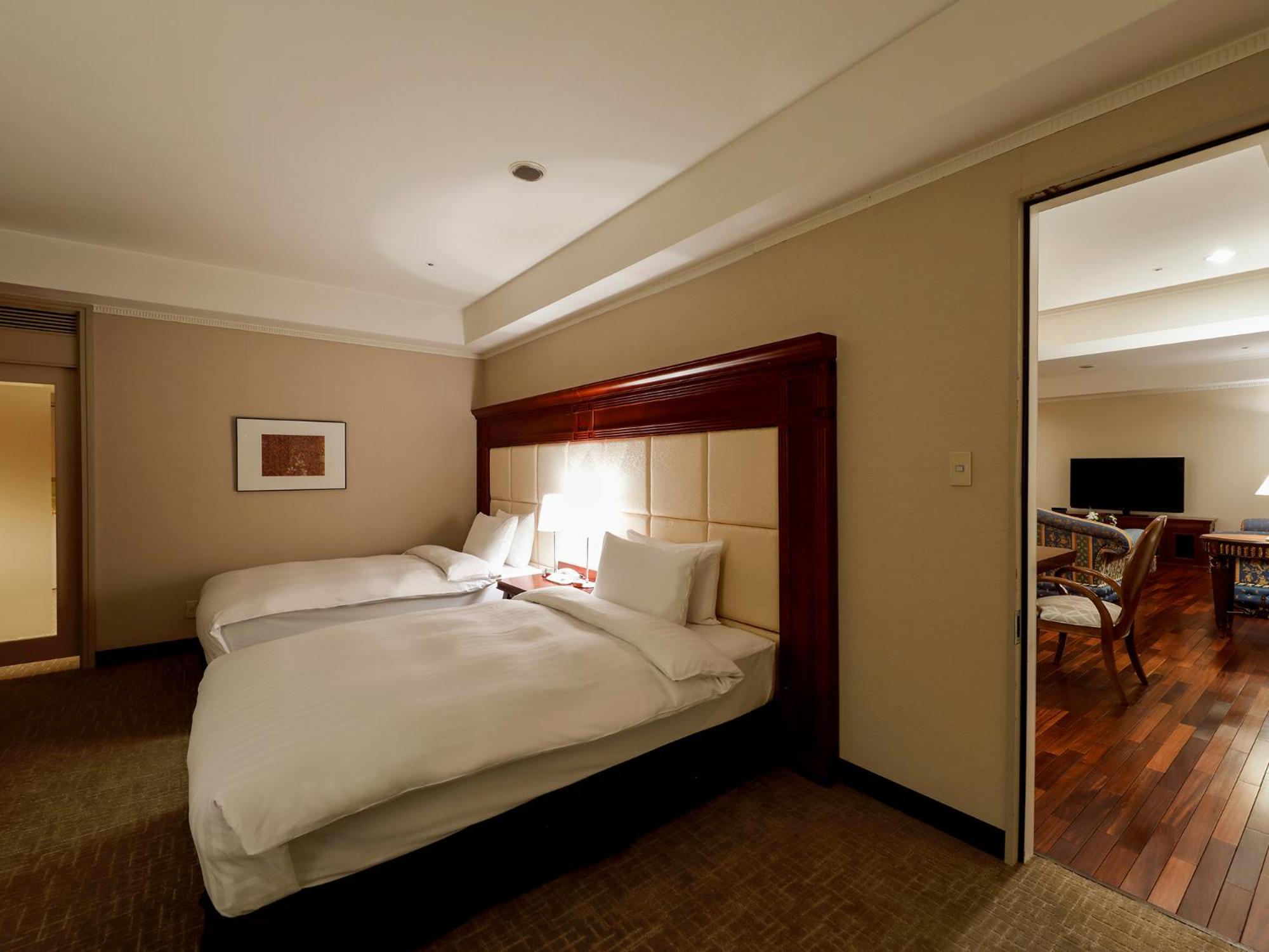 Premier Hotel -Tsubaki- Sapporo Dış mekan fotoğraf A bedroom in a hotel